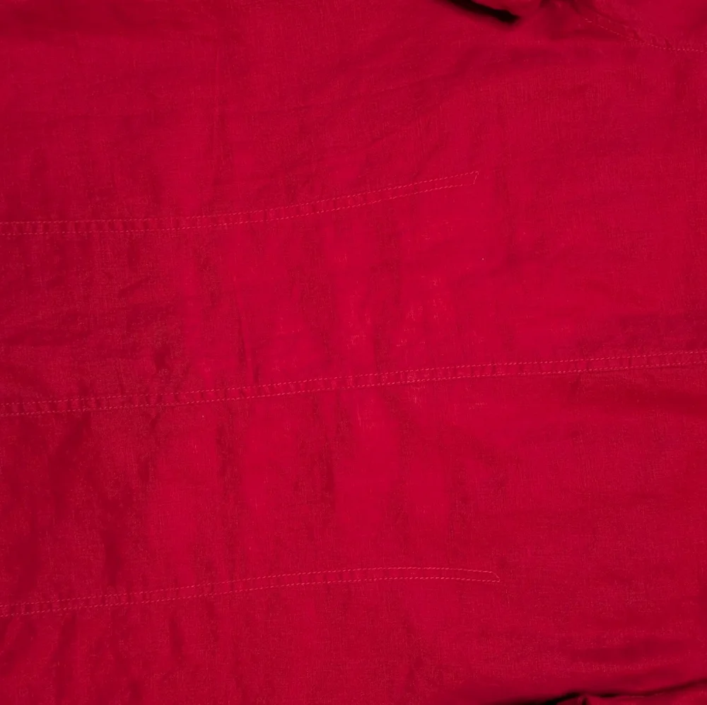 Liz Claiborne Crimson Red Work Shirt Professional Button Up Top XL - Picture 5 of 9